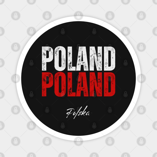 Poland flag, polish flag Magnet by eka123